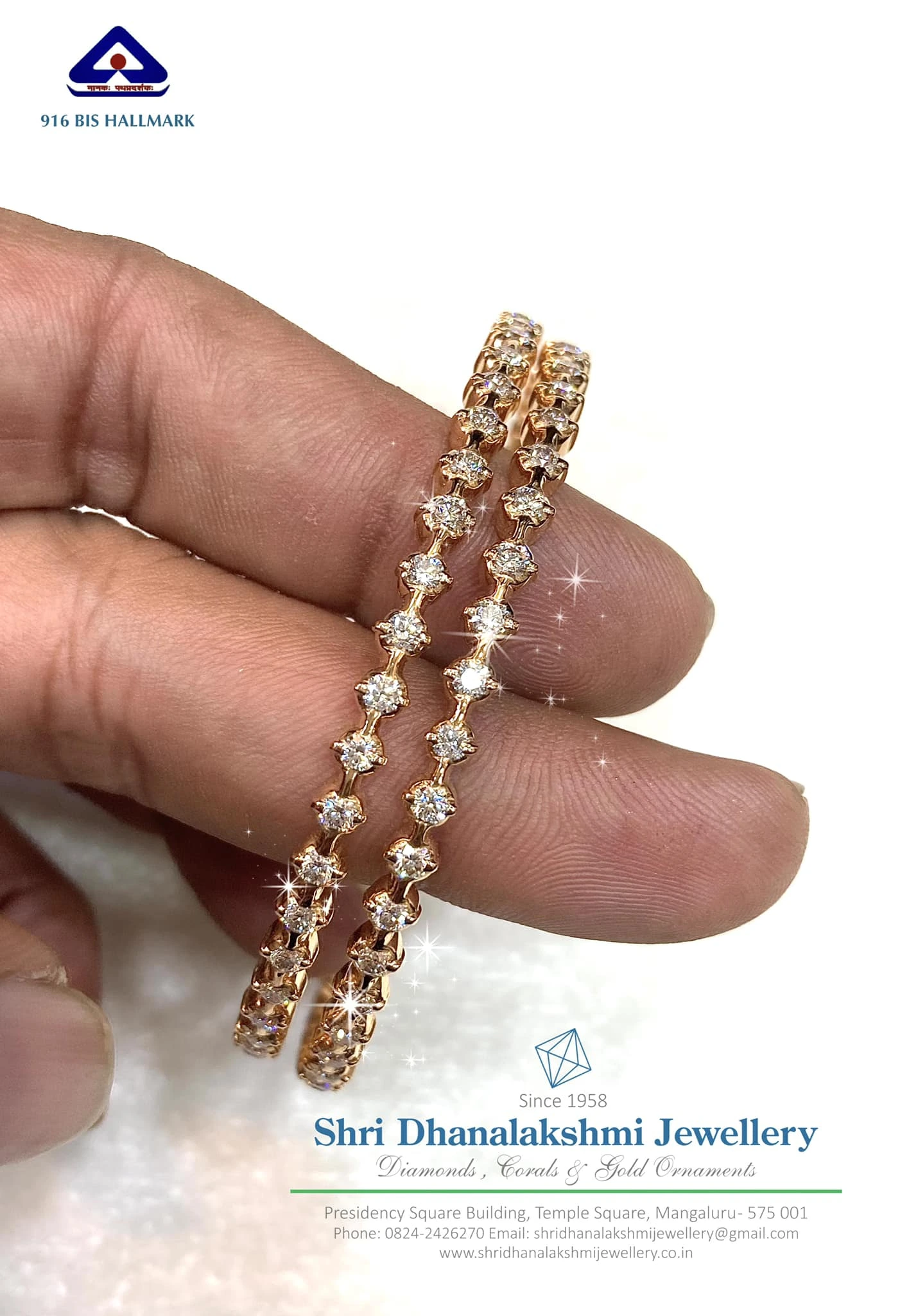 Diamond Bangles